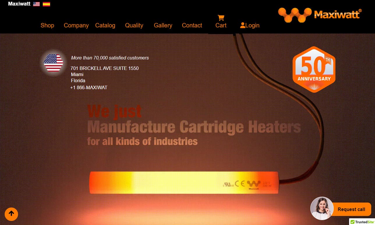 Cartridge Heaters Maxiwatt